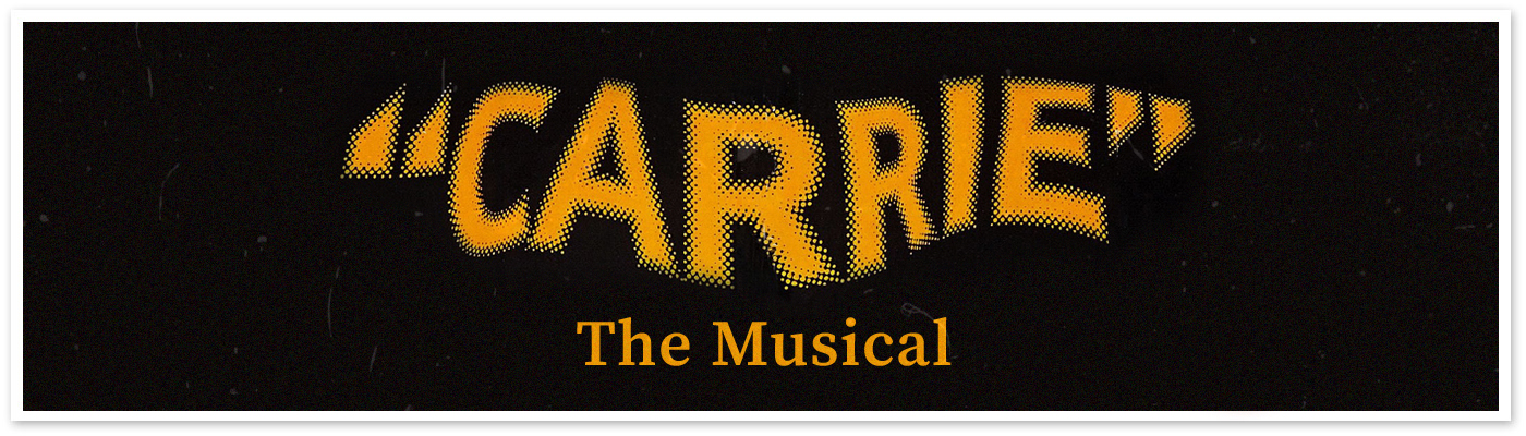 Carrie The Musical Backing Tracks - Right on Cue Services Right on Cue