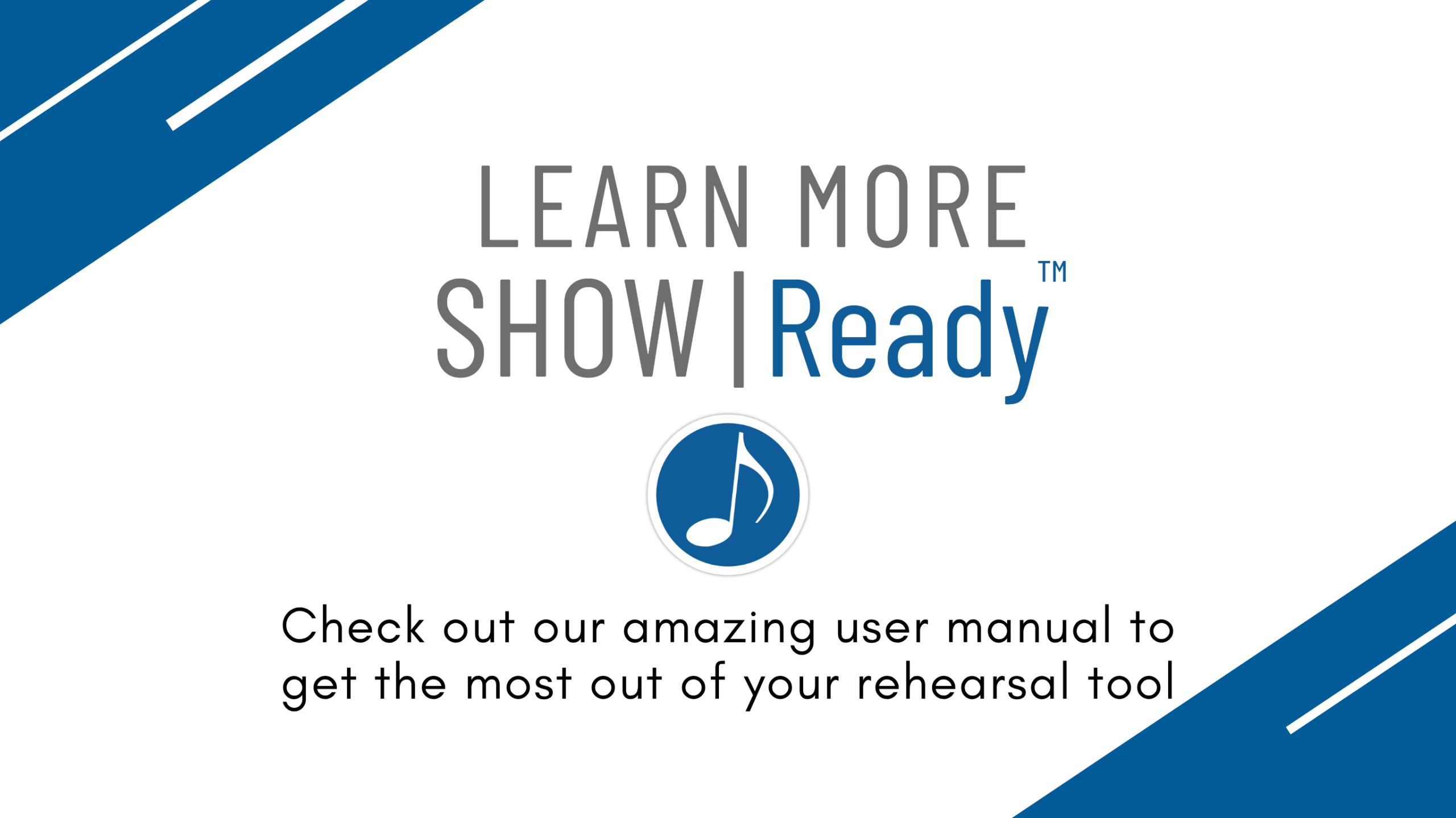 ShowReady Promo